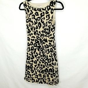 Loft XS Animal Print Dress